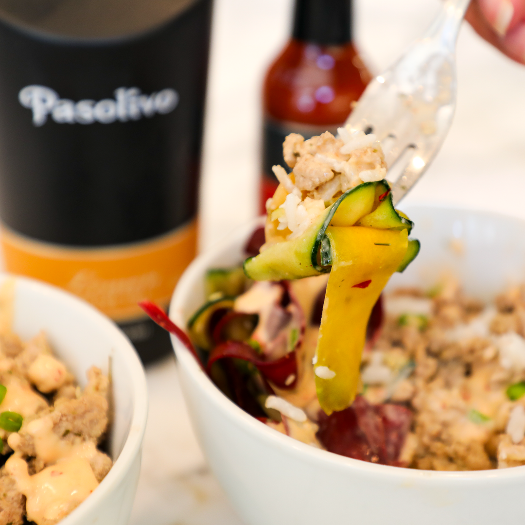 Bang Bang Turkey Rice Bowls
