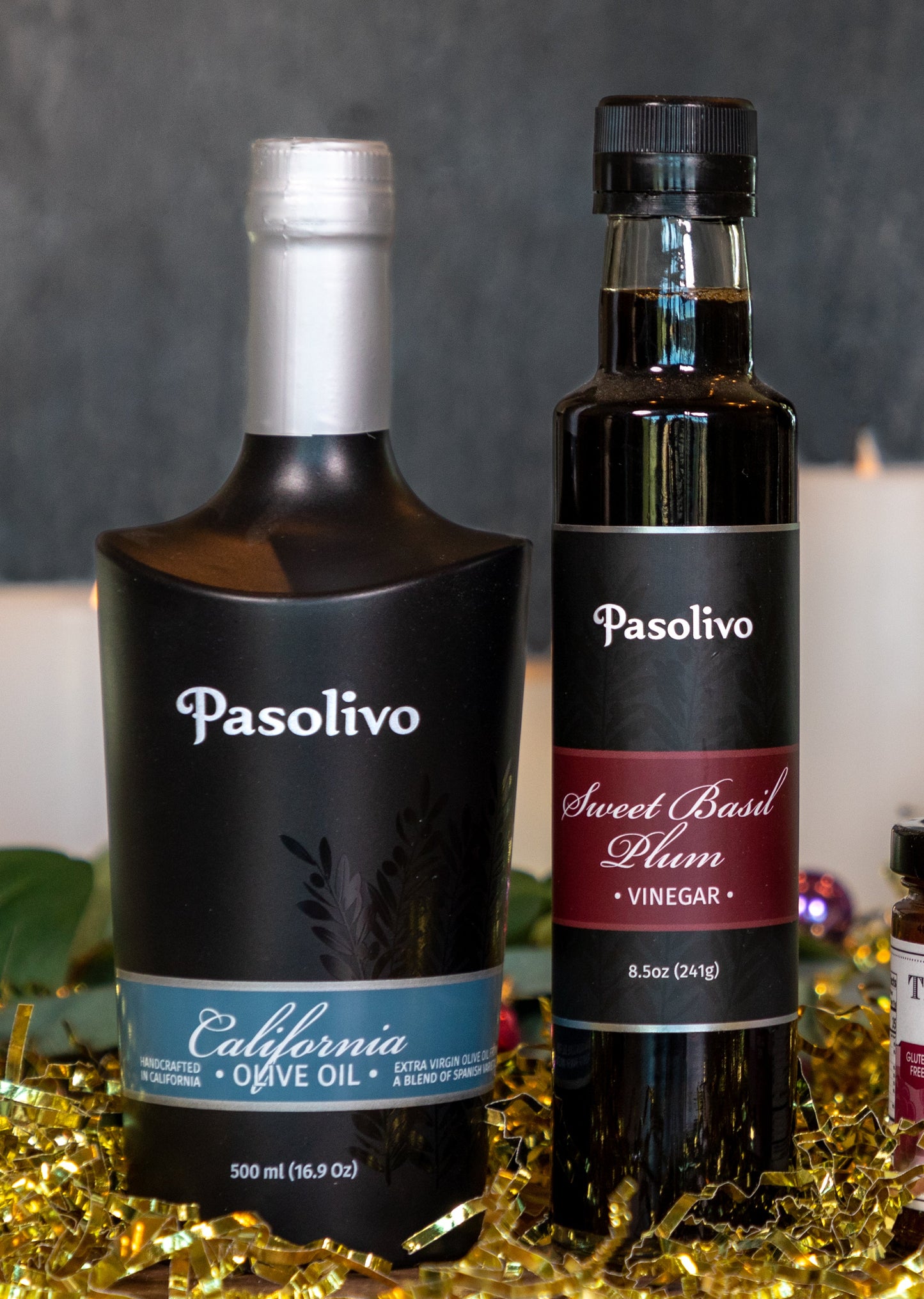 Sweet Basil Plum Balsamic Vinegar - 8.5 oz