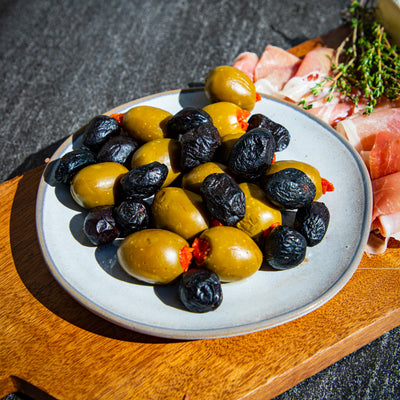 Tuscan Sun Baked Olives