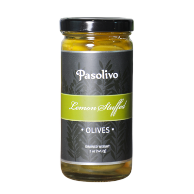 Zesty Lemon Stuffed Olives