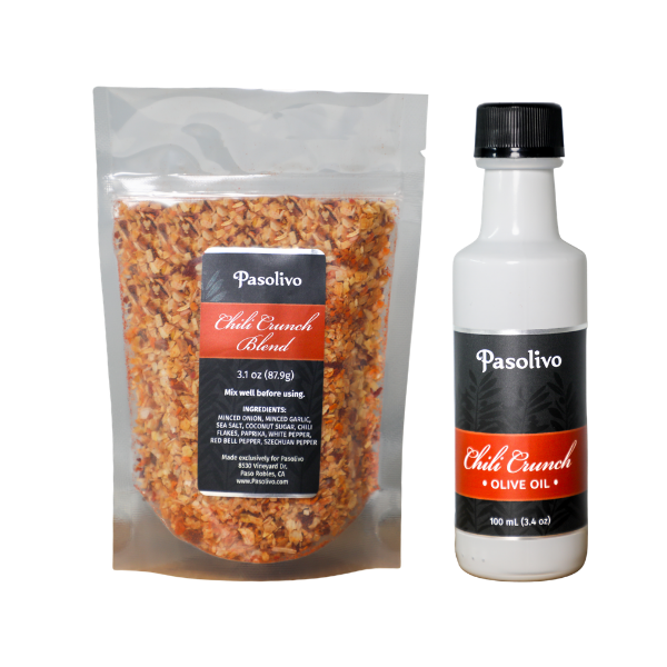 Chili Crunch Set | Pasolivo | Award-Winning California Olive Oil