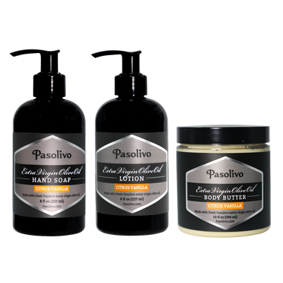 Citrus Vanilla Spa Trio