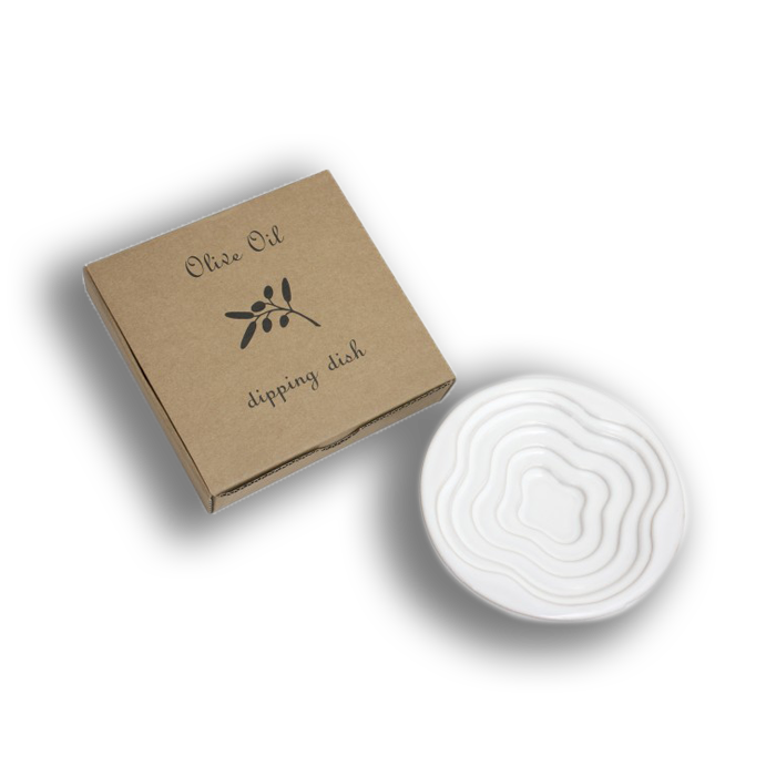Pasolivo Cloud Olive Oil Dipping Dish