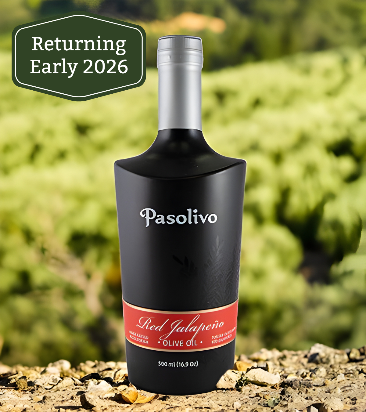 Red Jalapeño Olive Oil - 500 mL