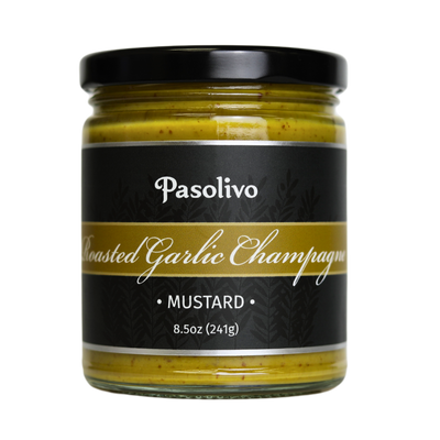 Pasolivo Roasted Garlic Champagne Mustard