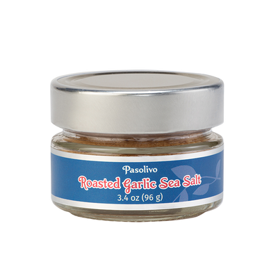 Pasolivo Roasted Garlic Sea Salt Jar