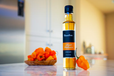 Sweet Habanero Vinegar - 8.5 oz