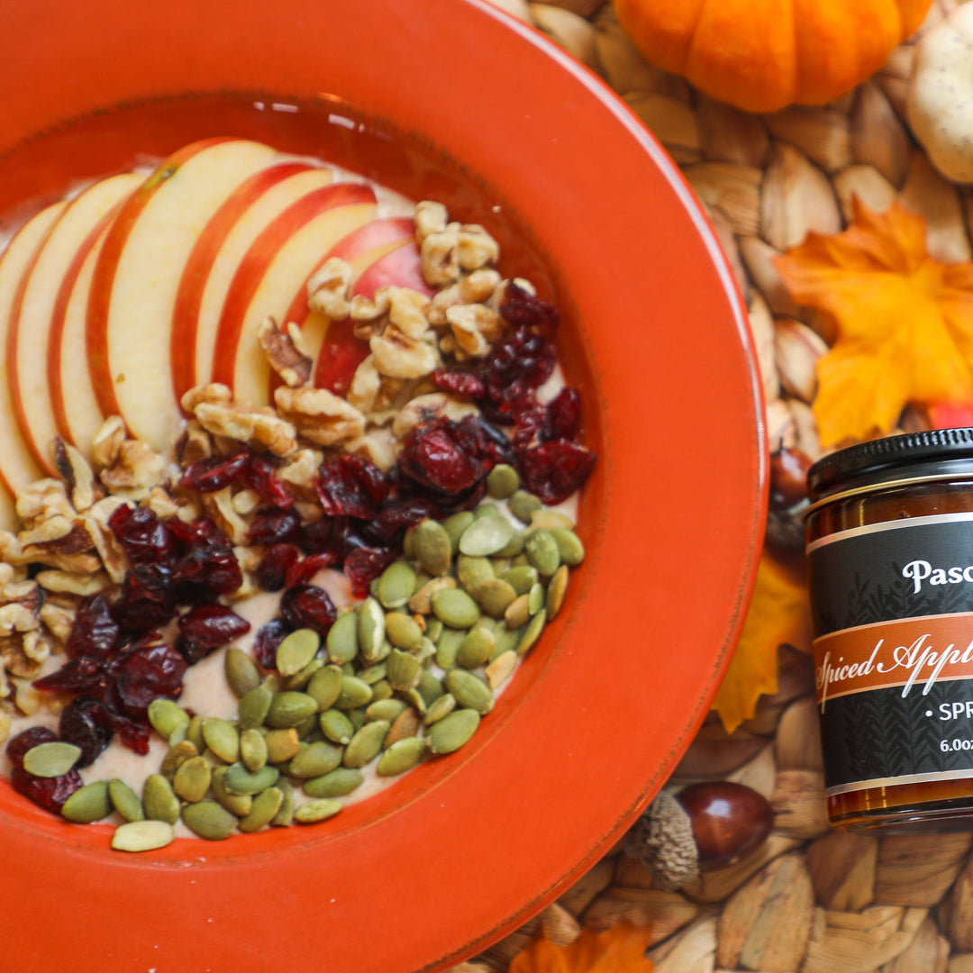 Spiced Apple Yogurt Bowl