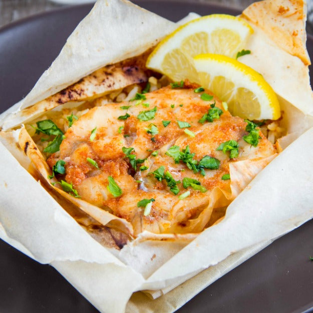 Parchment Wrapped Fish