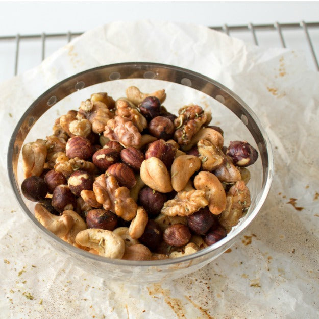 Savory Tuscan Roasted Nuts