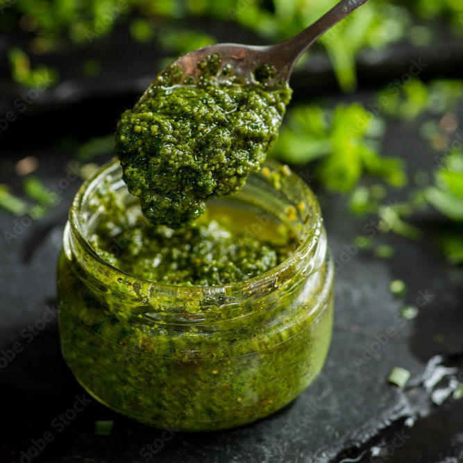 Lemon Parsley Pesto