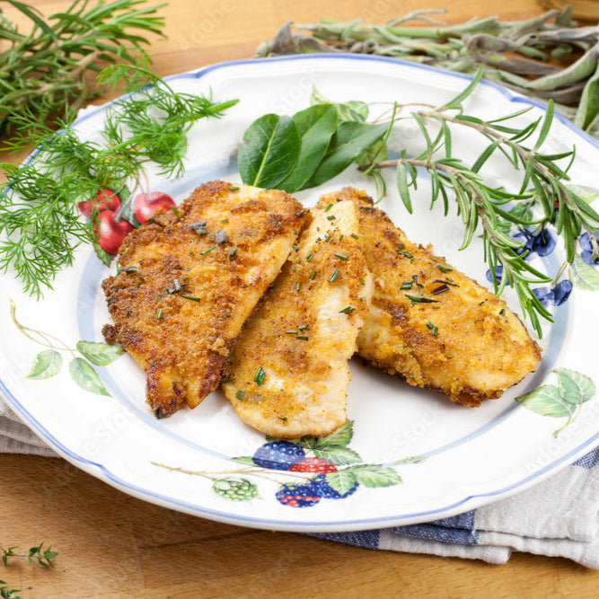Nut Crumb Chicken Breast
