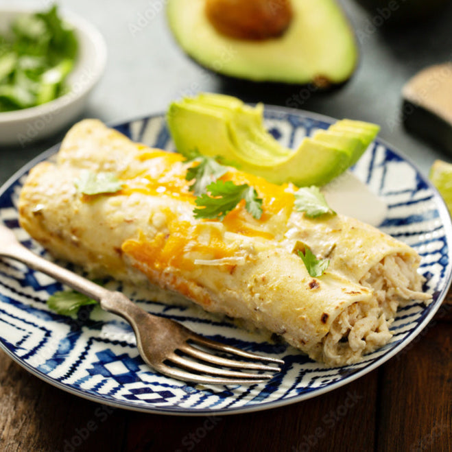 Jalapeno Chicken Enchiladas