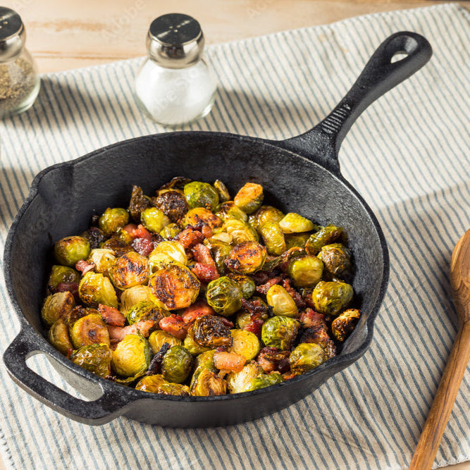 Maple Bacon Brussel Sprouts