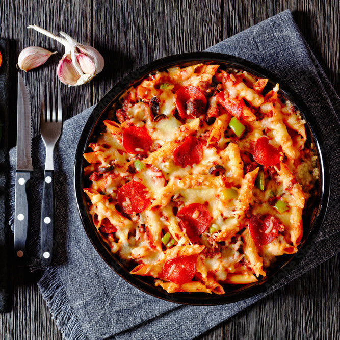 Pizza Pasta Casserole