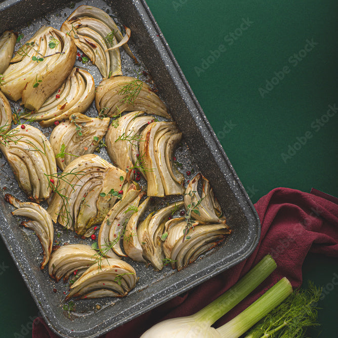 Roasted Fennel and Leeks