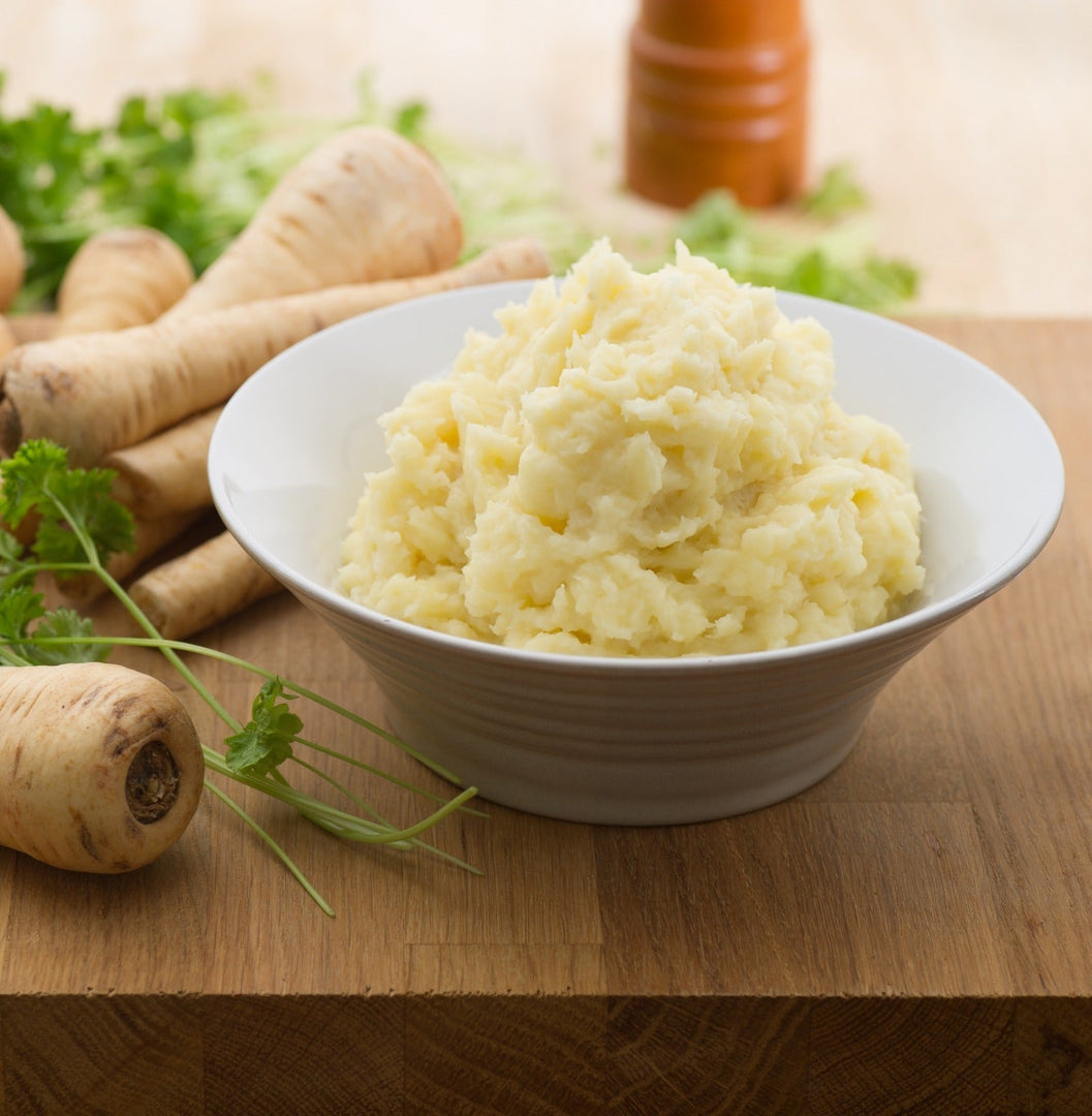 Parsnip and Rutabaga Mash
