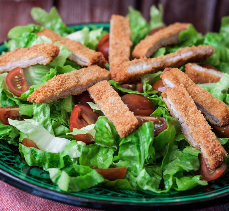 Nut Breaded Chicken Salad