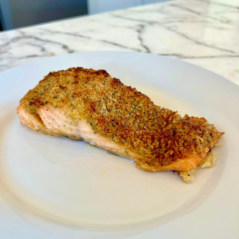 Panko Crusted Salmon