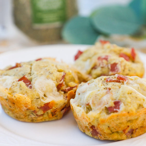 Ham & Cheese Muffins