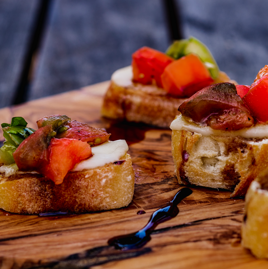 Heirloom Tomato Bruschetta