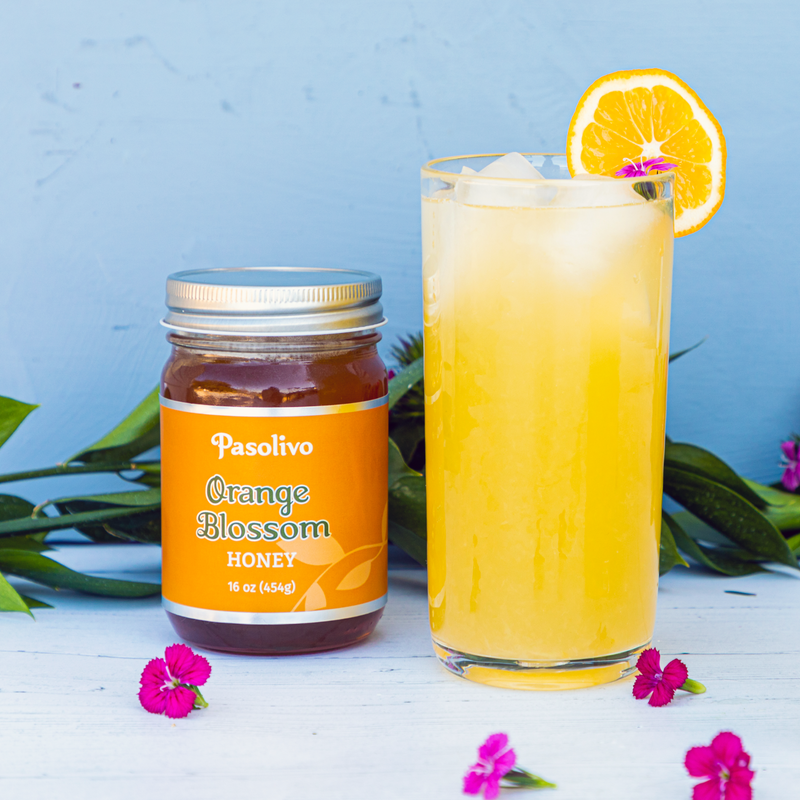 Orange Blossom Honey Lemonade