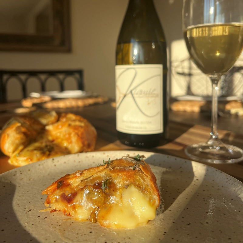 Berry-Bacon Pistachio Baked Brie