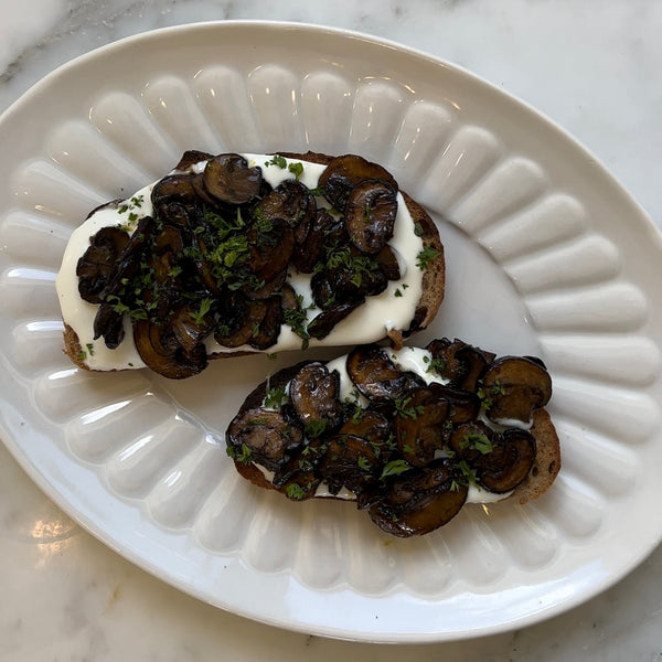 Balsamic Roasted Mushrooms