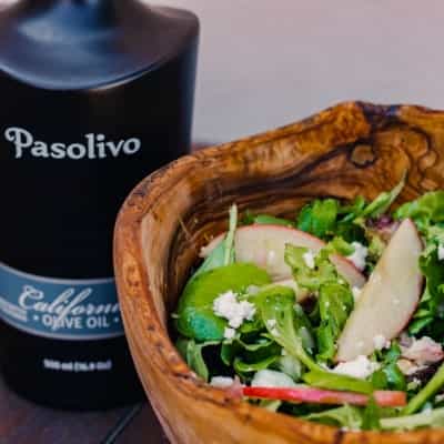 Apples & Greens Recipe with Pasolivo California Olive Oil