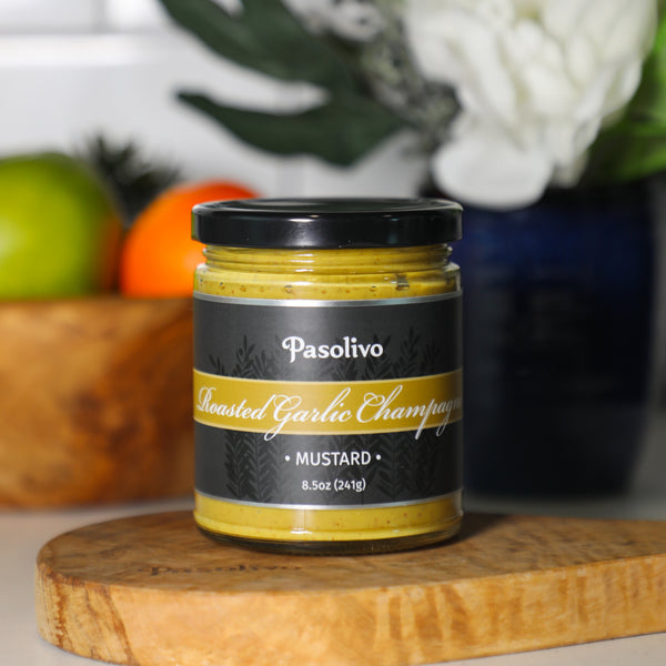 Roasted Garlic Champagne Mustard