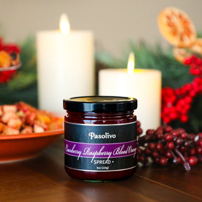 Cranberry Raspberry Blood Orange Spread