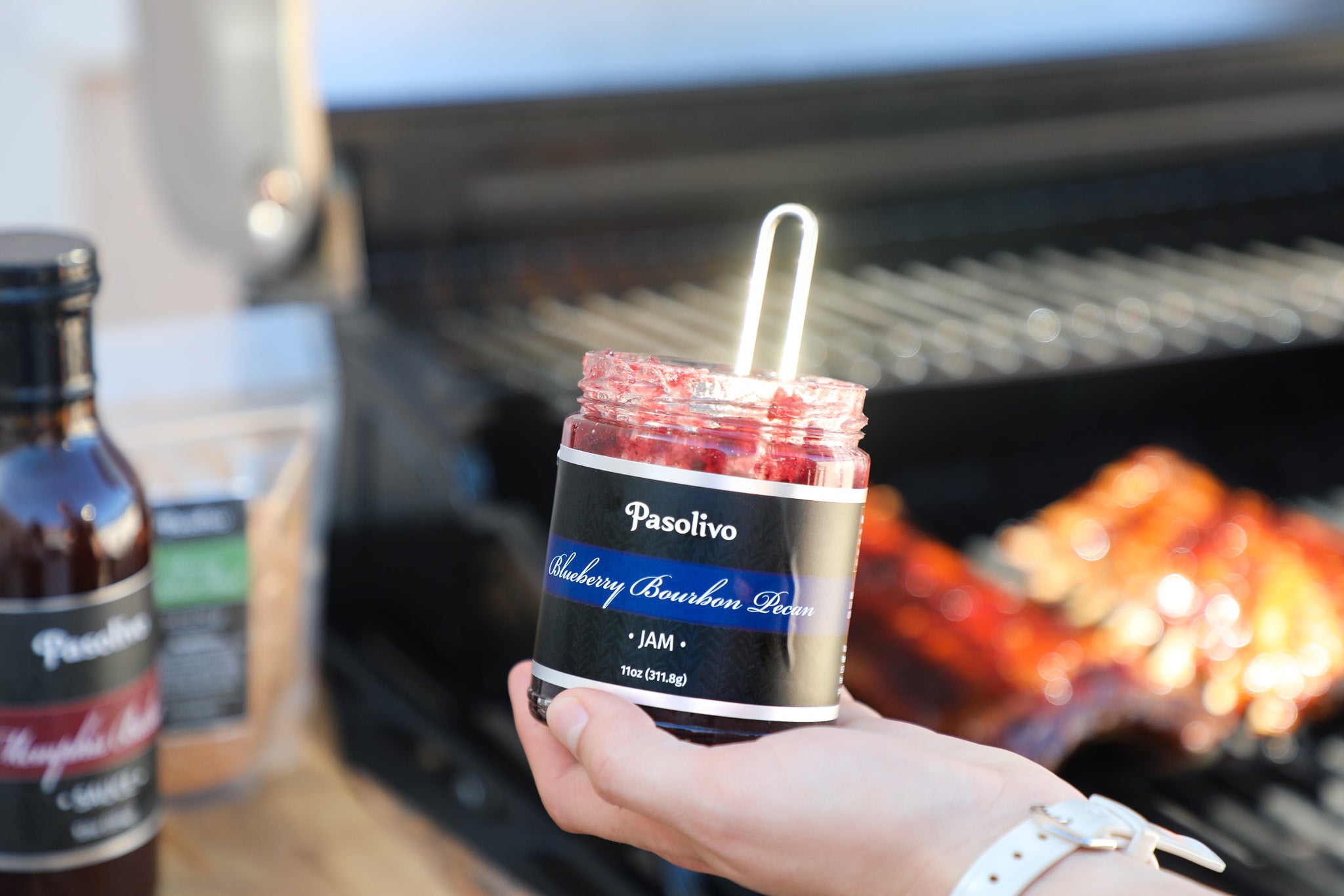 Blueberry Pecan Jam