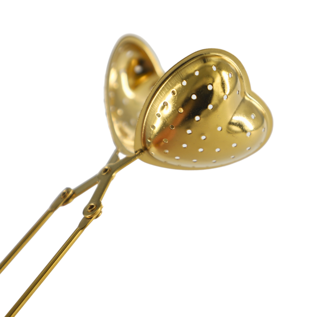 Heart-Shaped Tea Diffuser | Pasolivo | California Award-Winning Olive Oil