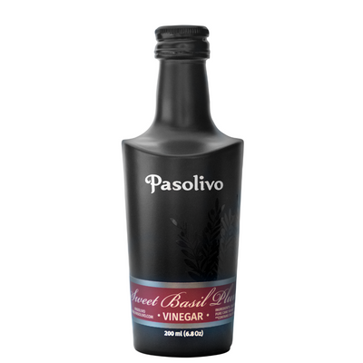 Sweet Basil Plum Balsamic Vinegar - 200 mL