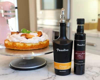 Sweet Basil Plum Balsamic Vinegar