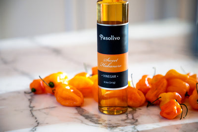 Sweet Habanero Vinegar - 8.5 oz