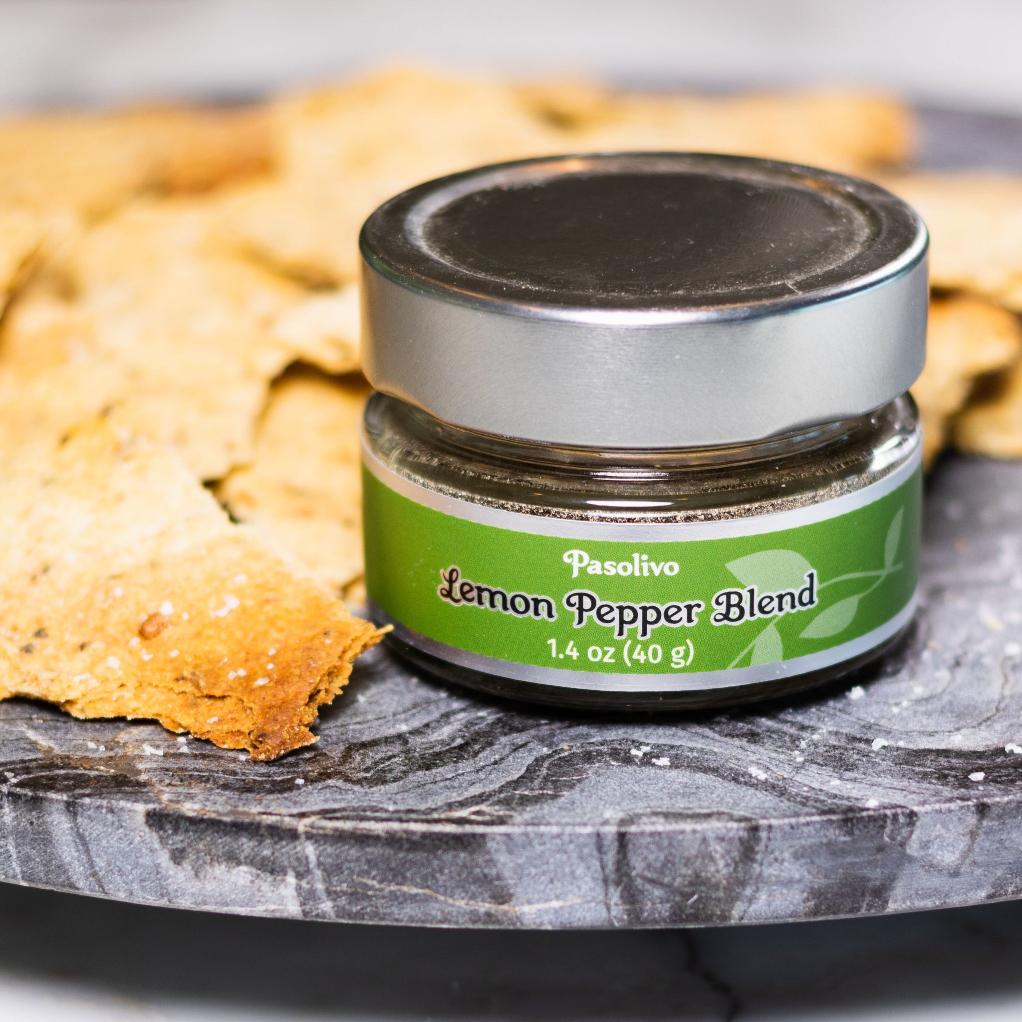 Lemon Pepper Spice Jar