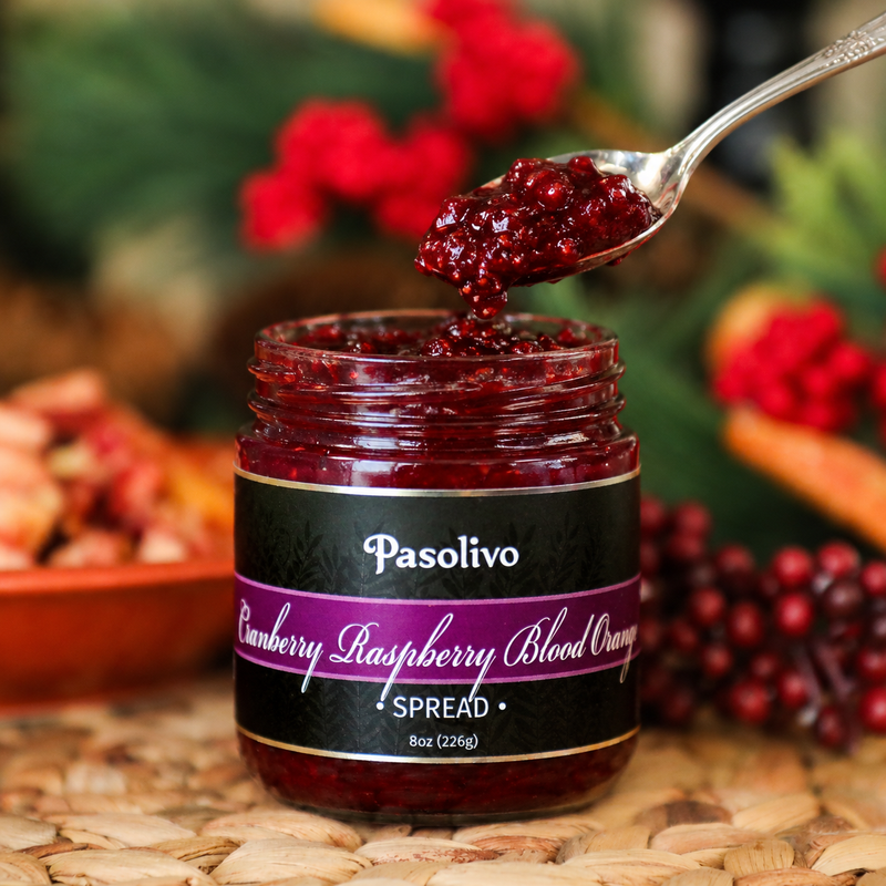 Cranberry Raspberry Blood Orange Spread