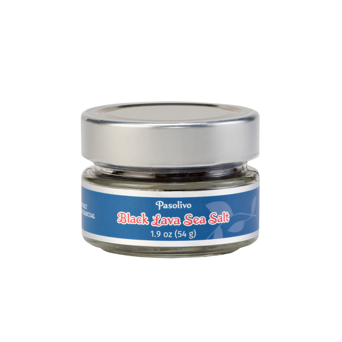 Pasolivo Black Lava Sea Salt Jar
