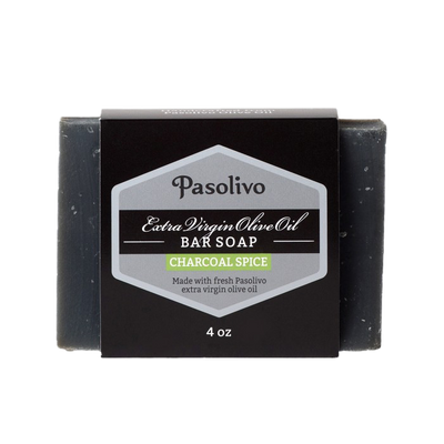 Pasolivo Charcoal Spice Bar Soap 