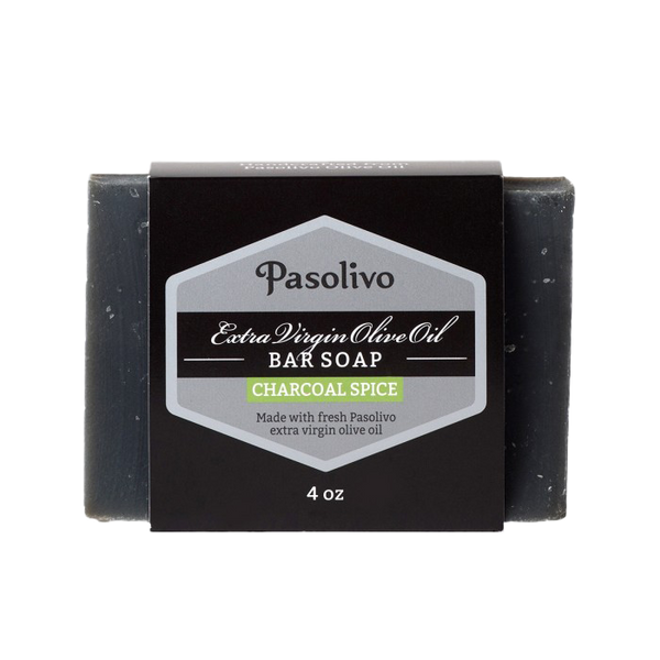 Pasolivo Charcoal Spice Bar Soap 