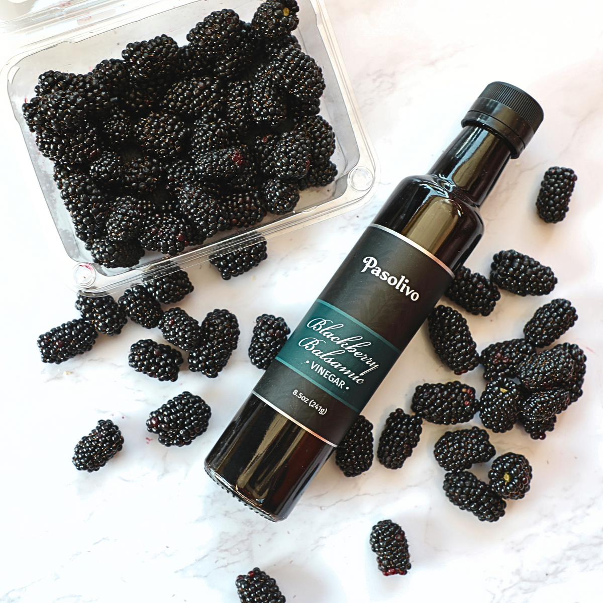 Blackberry Balsamic Vinegar | Pasolivo | Artisan Quality
