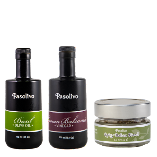 Pasolivo Italian Mini Dipper Trio