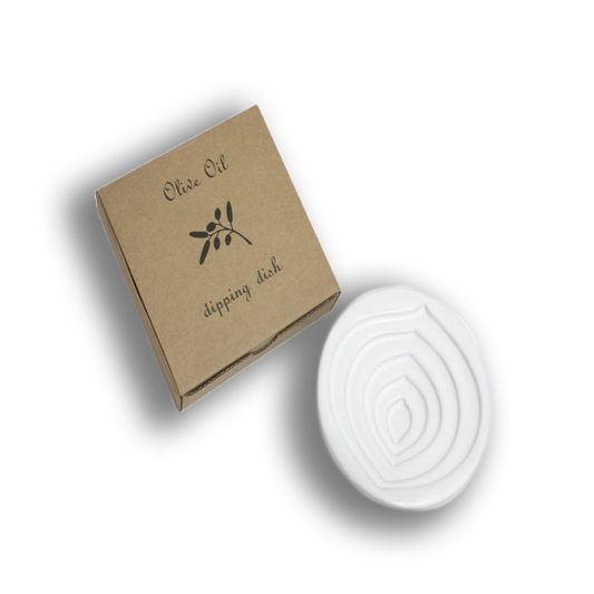 Pasolivo Leaf Olive Oil Dipping Dish 