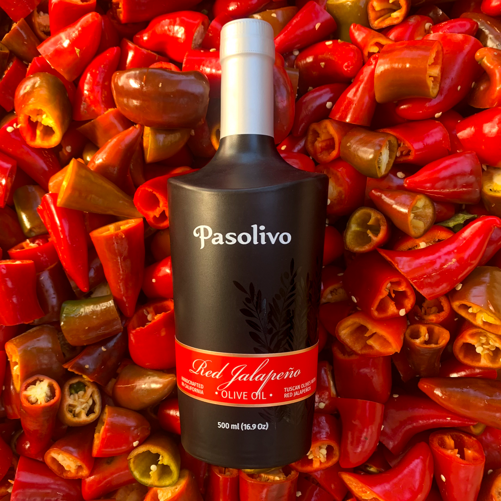 Red Jalapeno Olive Oil - 500 mL