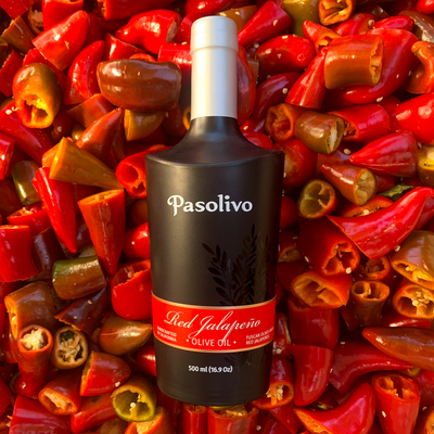 Red Jalapeno Olive Oil - 500 mL