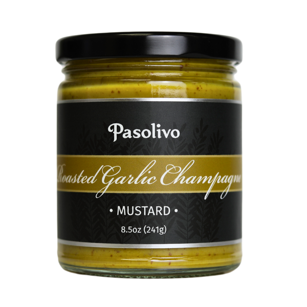 Pasolivo Roasted Garlic Champagne Mustard