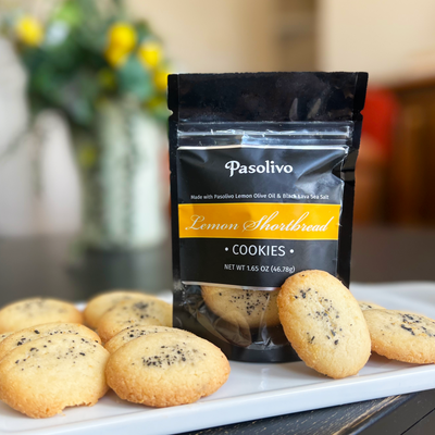 Lemon Shortbread Cookies