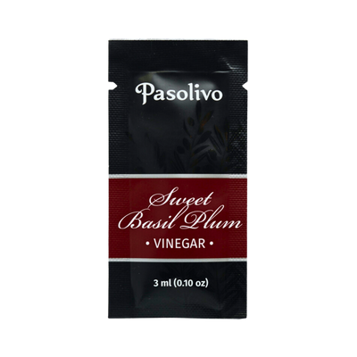 Pasolivo Sweet Basil Plum Balsamic Sachet