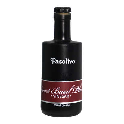 Sweet Basil Plum Vinegar - 100 mL
